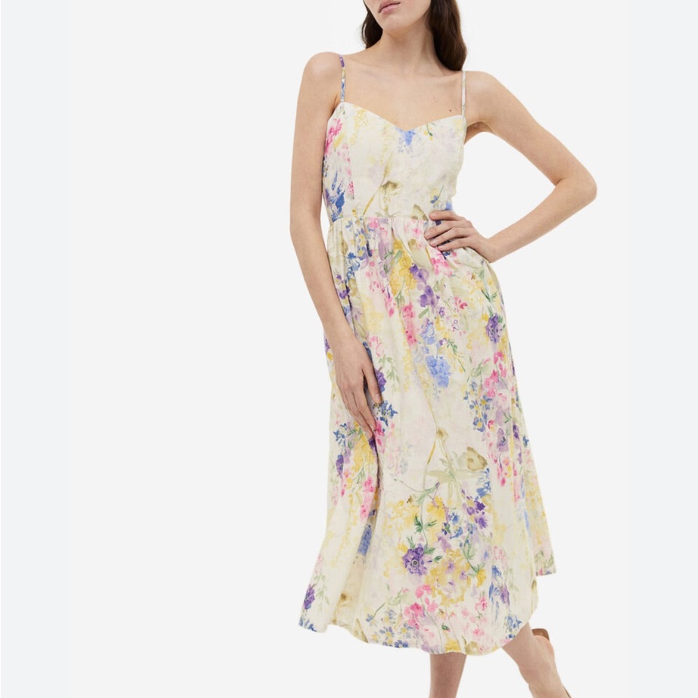 H&M Linen Blend Dress